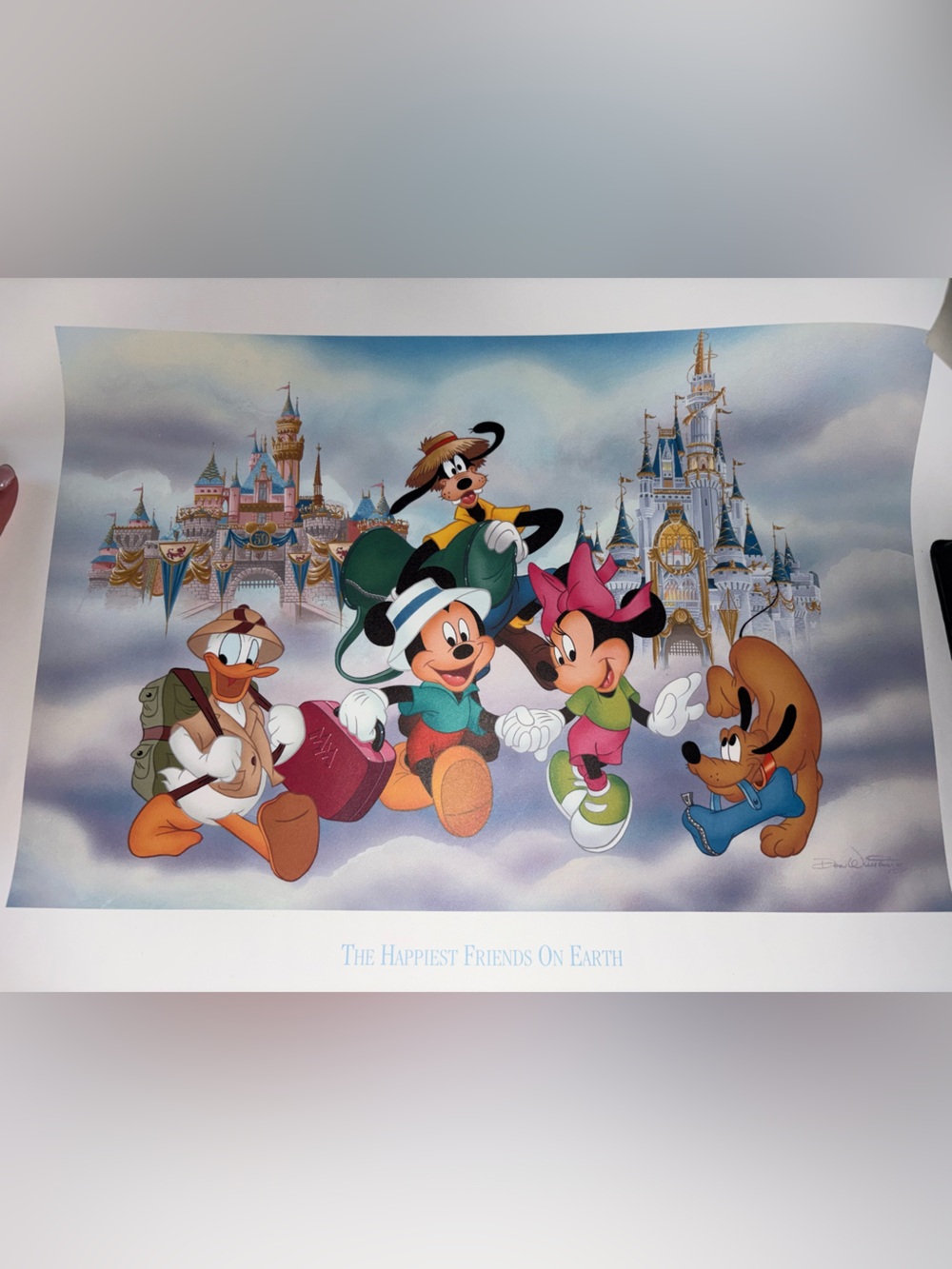 Disney Limited Edition Lithograph.